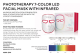 PHOTOTHERAPY 7-COLOR LED FACIAL MASK WITH NEAR INFRARED