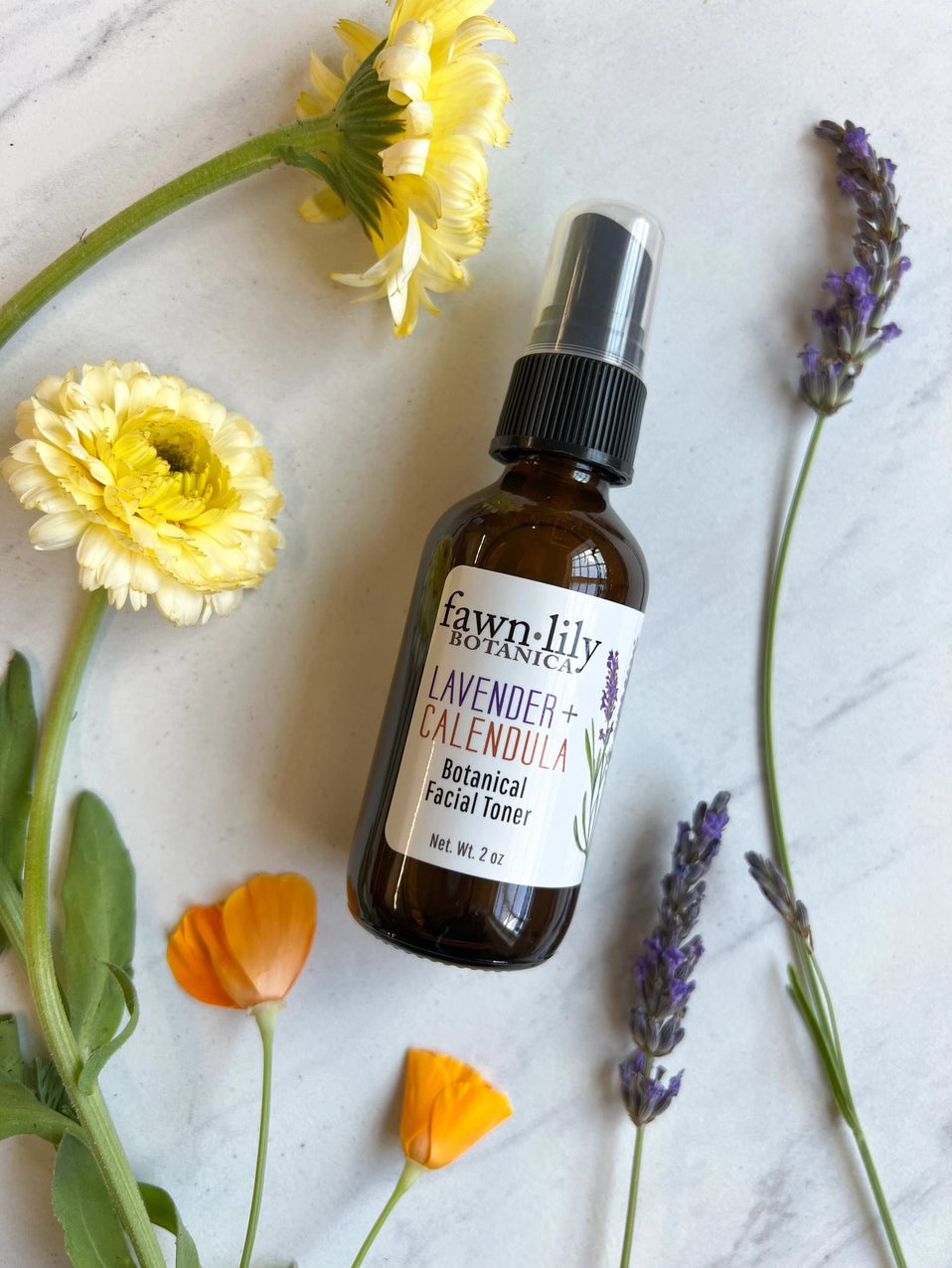 Lavender + Calendula Botanical Facial Toner