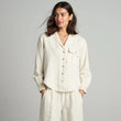 LINEN LONG SLEEVE SHIRT EDITH