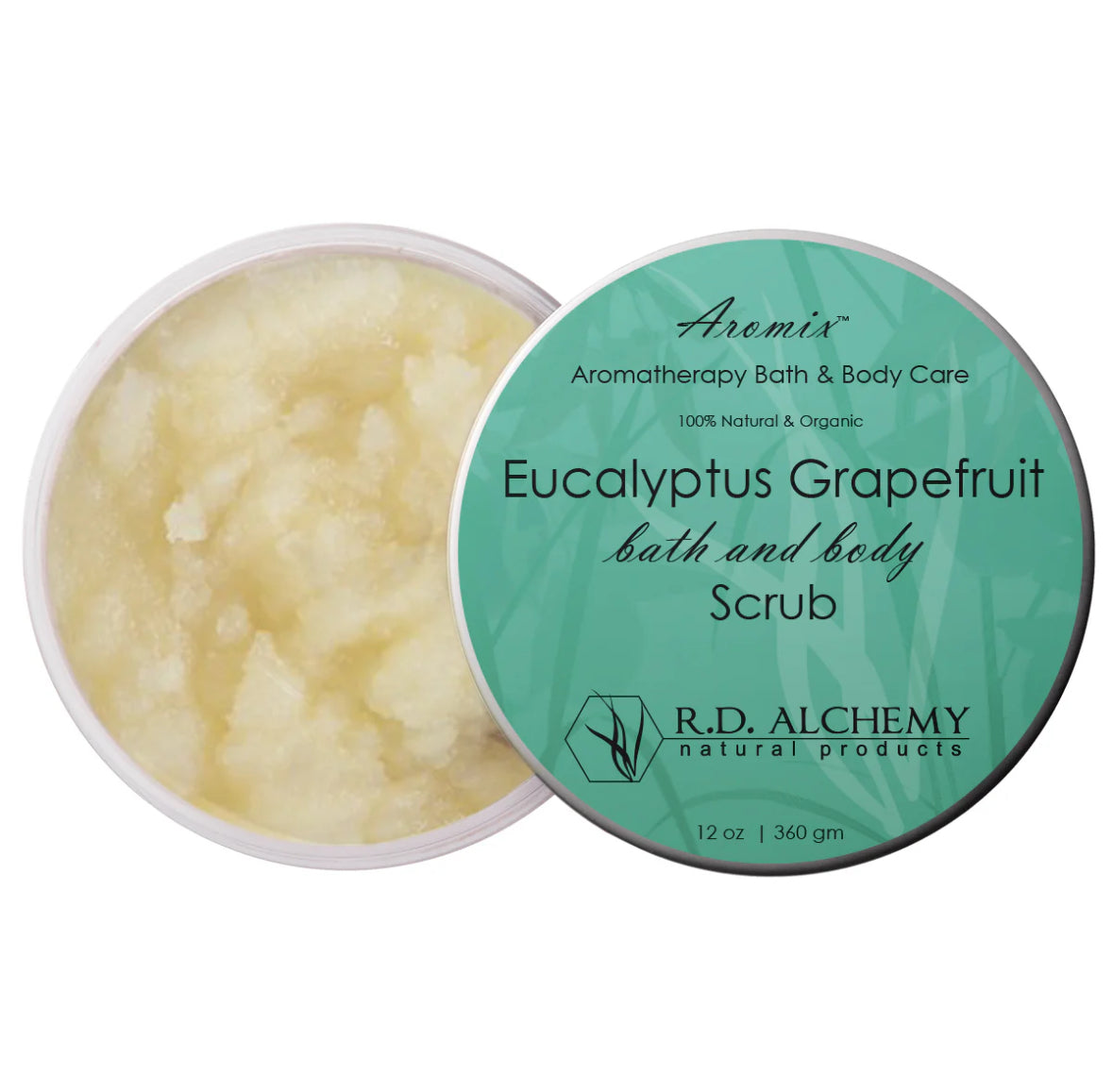 Organic Sea Salt Herbal Body Scrub