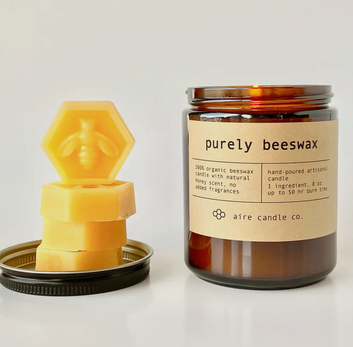 Purely BeesWax Candle