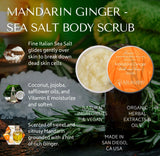 Organic Sea Salt Herbal Body Scrub