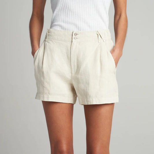 HIGH RISE LINEN SHORT ROWAN GRAYSON