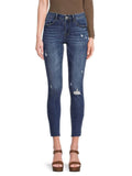Etienne Marcel Distressed High Rise Skinny Ankle Jeans