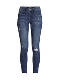 Etienne Marcel Distressed High Rise Skinny Ankle Jeans