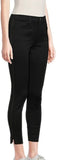 Etienne Marcel High Rise Side Zip Black Skinny Ankle Jeans