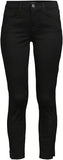 Etienne Marcel High Rise Side Zip Black Skinny Ankle Jeans