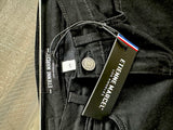 Etienne Marcel High Rise Side Zip Black Skinny Ankle Jeans