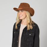 Nash - Ventilated Crown Cowboy with Wrapped Suede Band