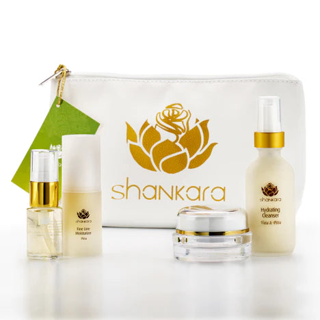 Travel Kit for Dry Skin, cold pressed wild crafted botanicals