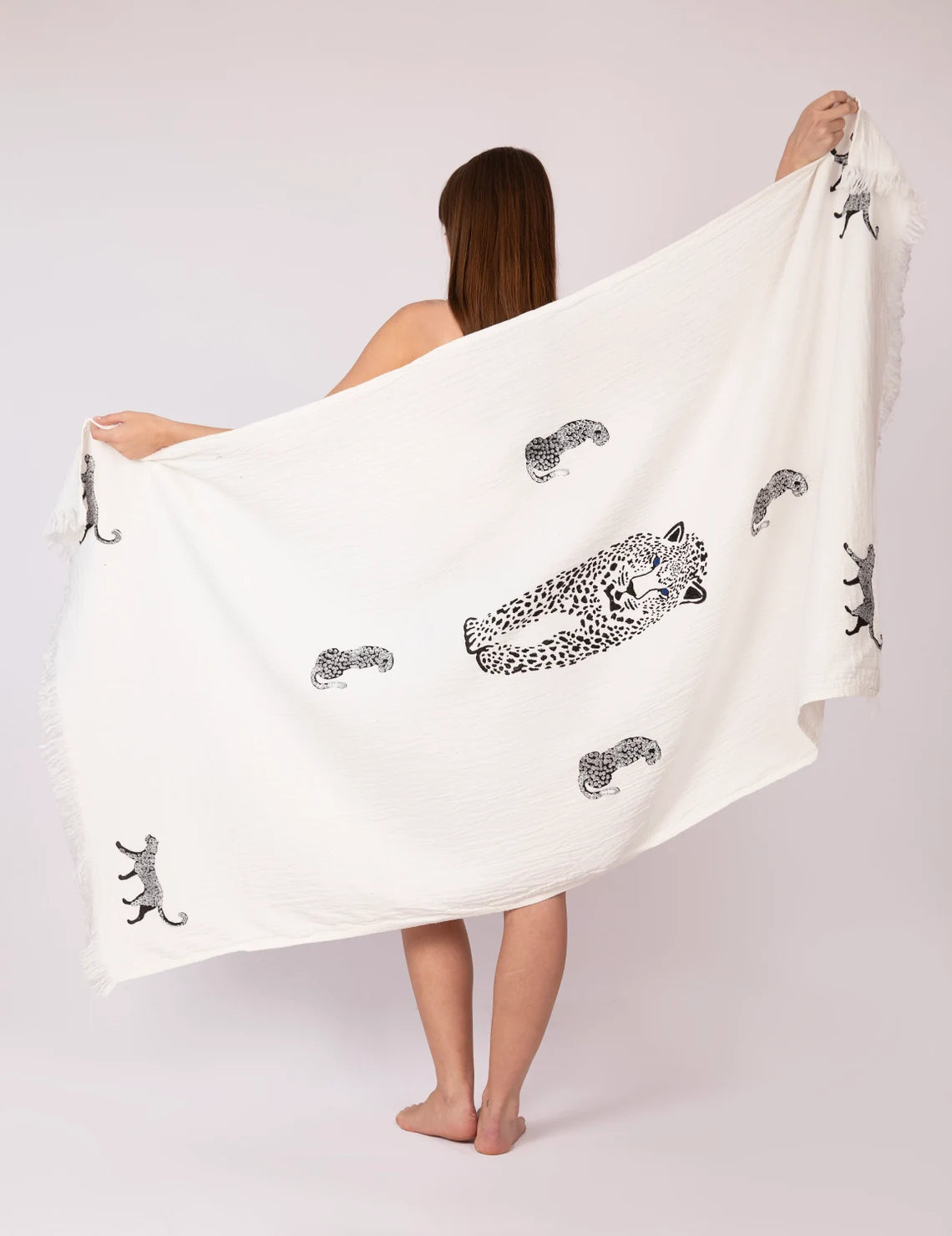 Leopard Towel 100% Organic Cotton