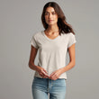 V NECK TEE 100% Supima Organic Cotton